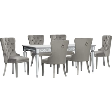 Belle Dining Table and 6 Chairs