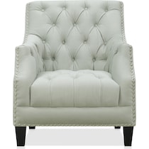 bellevue gray accent chair   