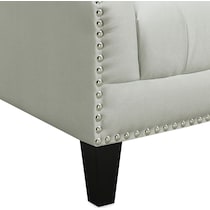 bellevue gray accent chair   