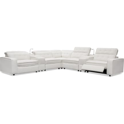 Bellini 7-Piece Dual Power Reclining Sectional