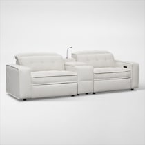 bellini white loveseat web   