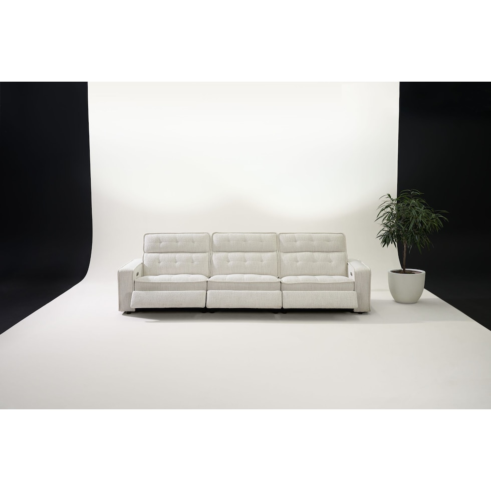 bellini white sofa   