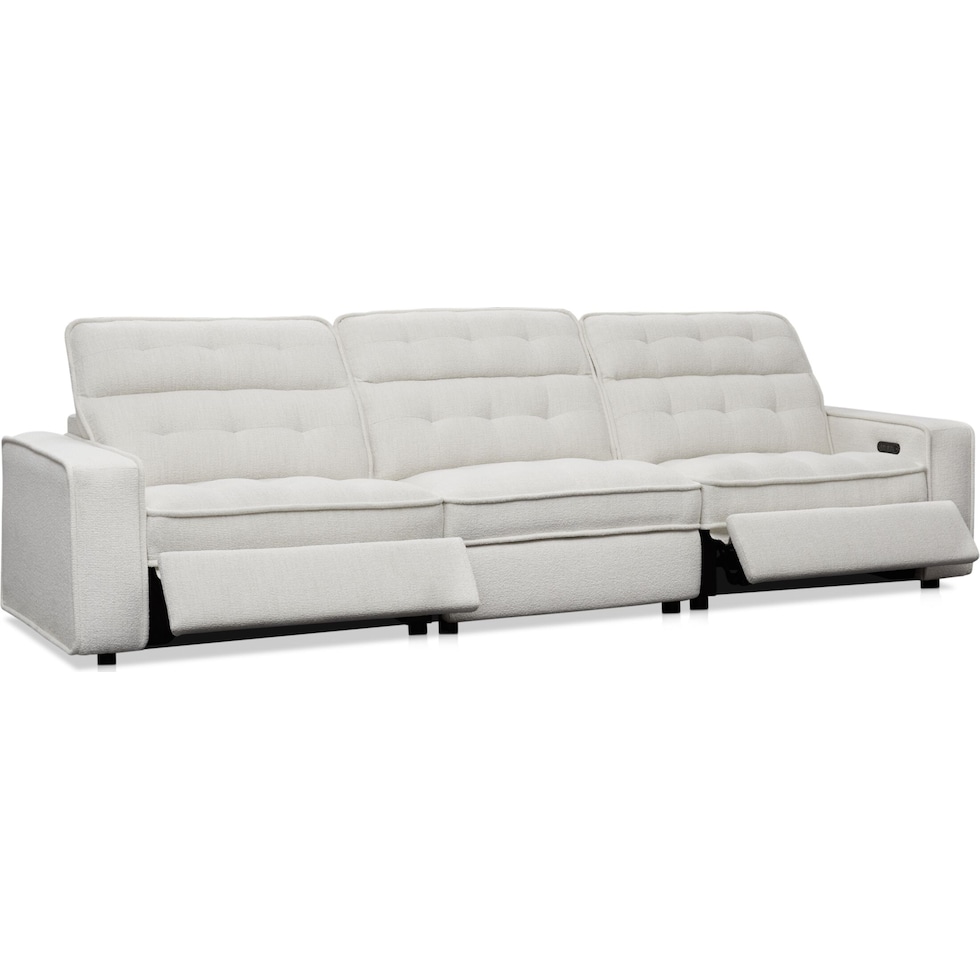 bellini white sofa   