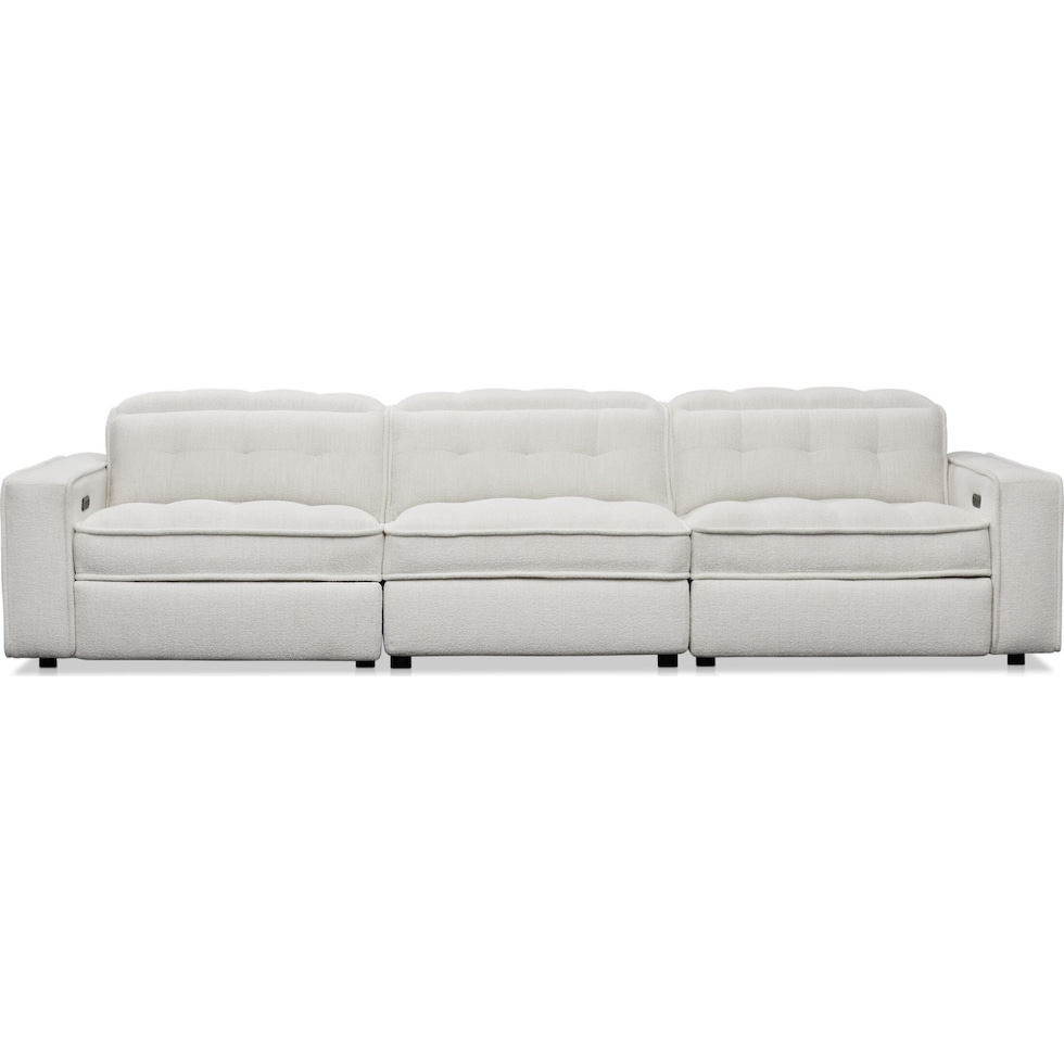 bellini white sofa   