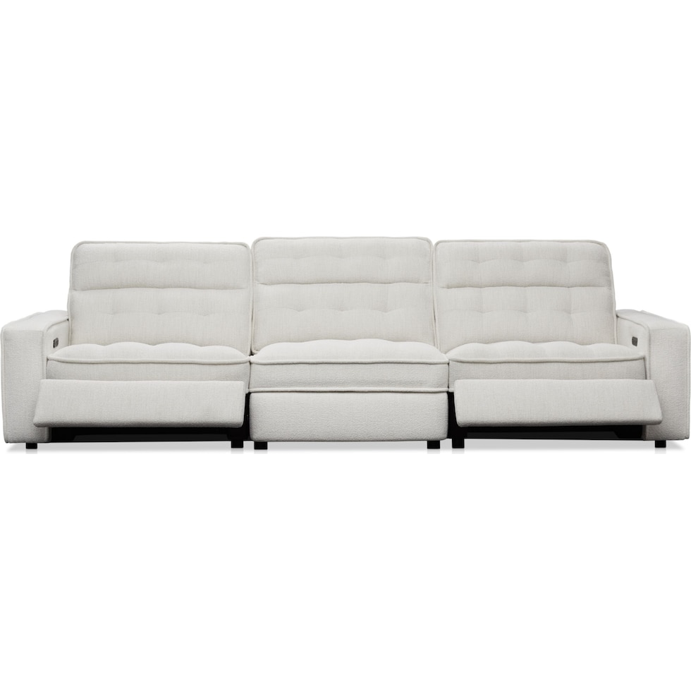 bellini white sofa   