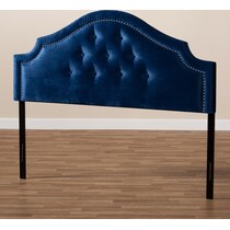 bello blue queen headboard   