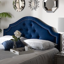 bello blue queen headboard   