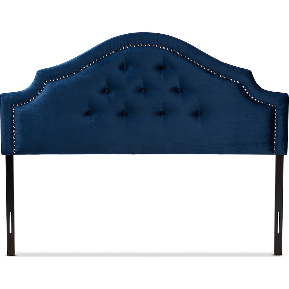 bello blue queen headboard   