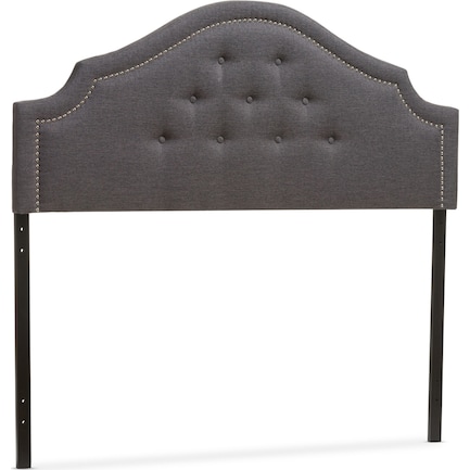 Bello Full Upholstered Headboard - Dark Gray