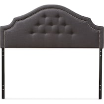 bello gray full headboard   