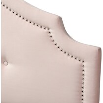 bello pink queen headboard   