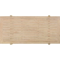 belmar light brown outdoor dining table   