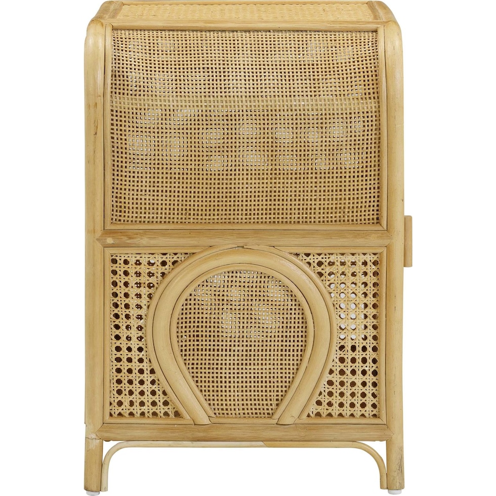 belmond light brown nightstand   