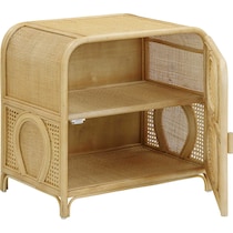 belmond light brown nightstand   