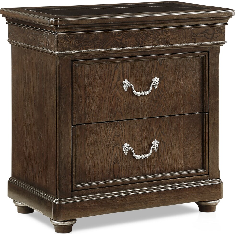 belmont dark brown  pc queen bedroom   