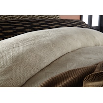 benjamin white king bedding set   