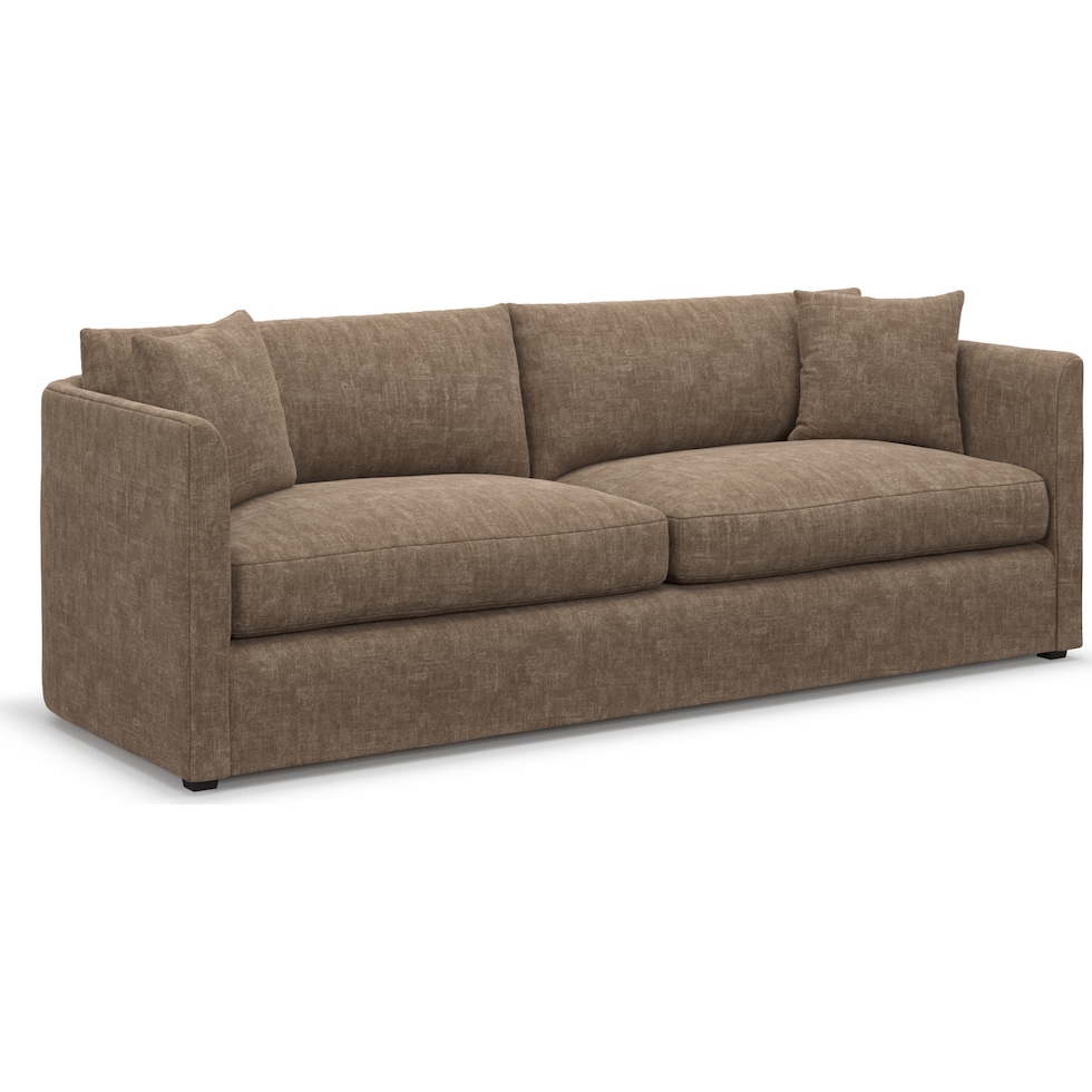 benji dark brown sofa   