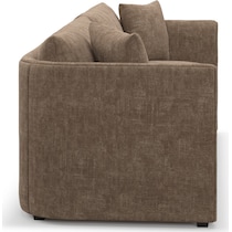 benji dark brown sofa   