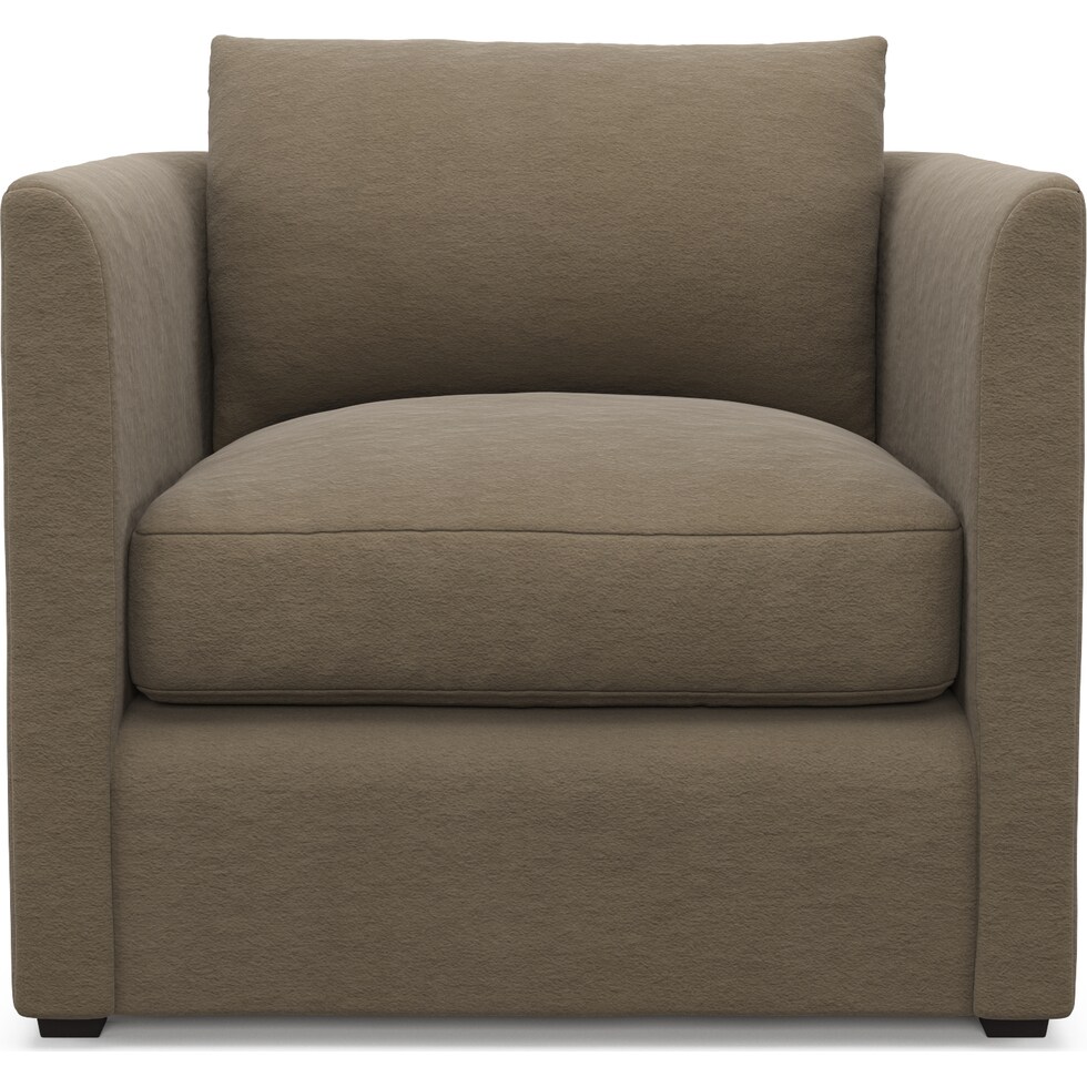 benji light brown accent chair   