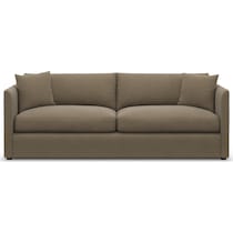 benji light brown sofa   