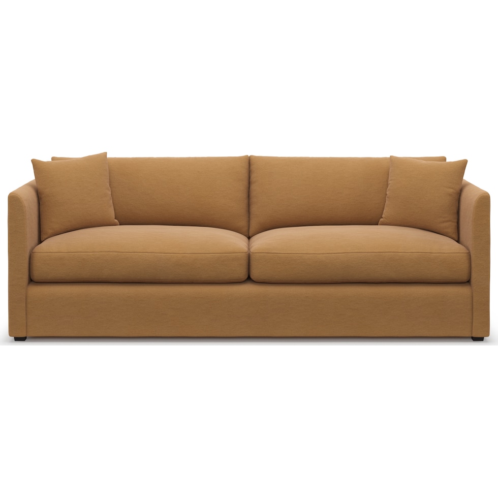 benji light brown sofa   