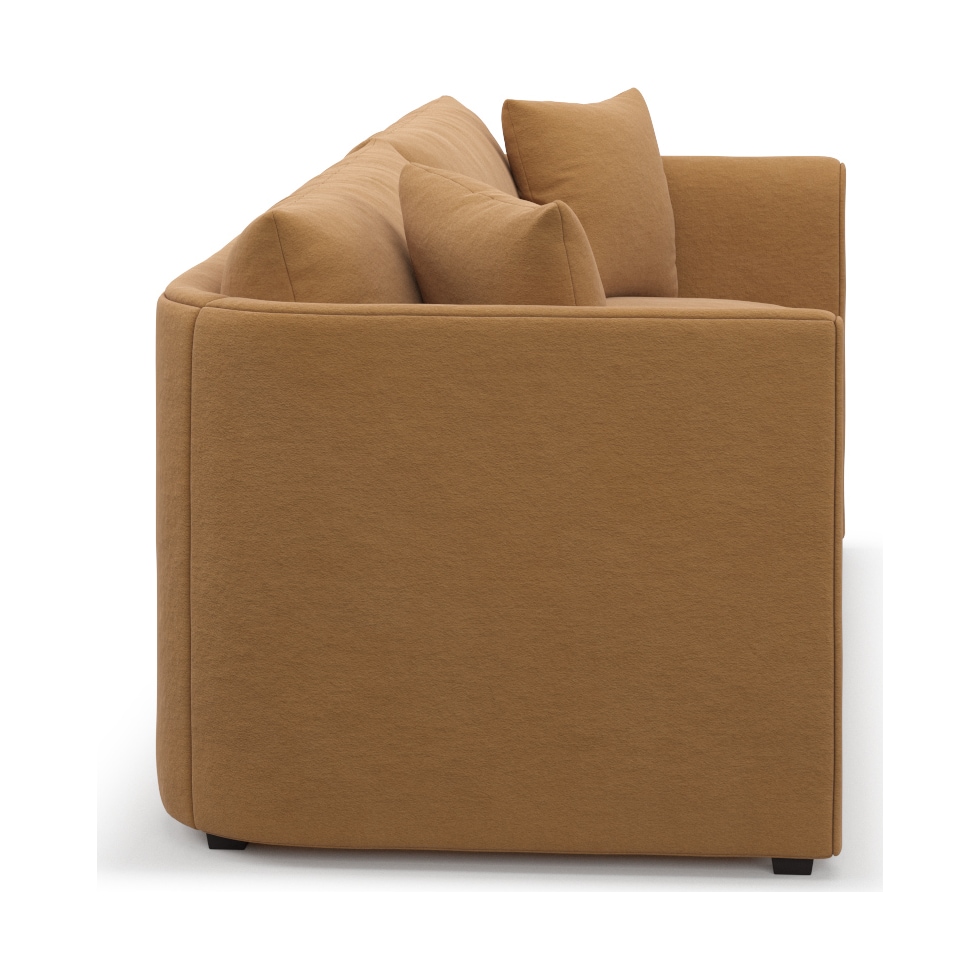 benji light brown sofa   