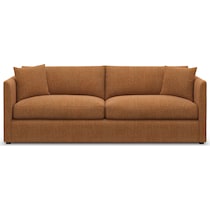 benji orange sofa   