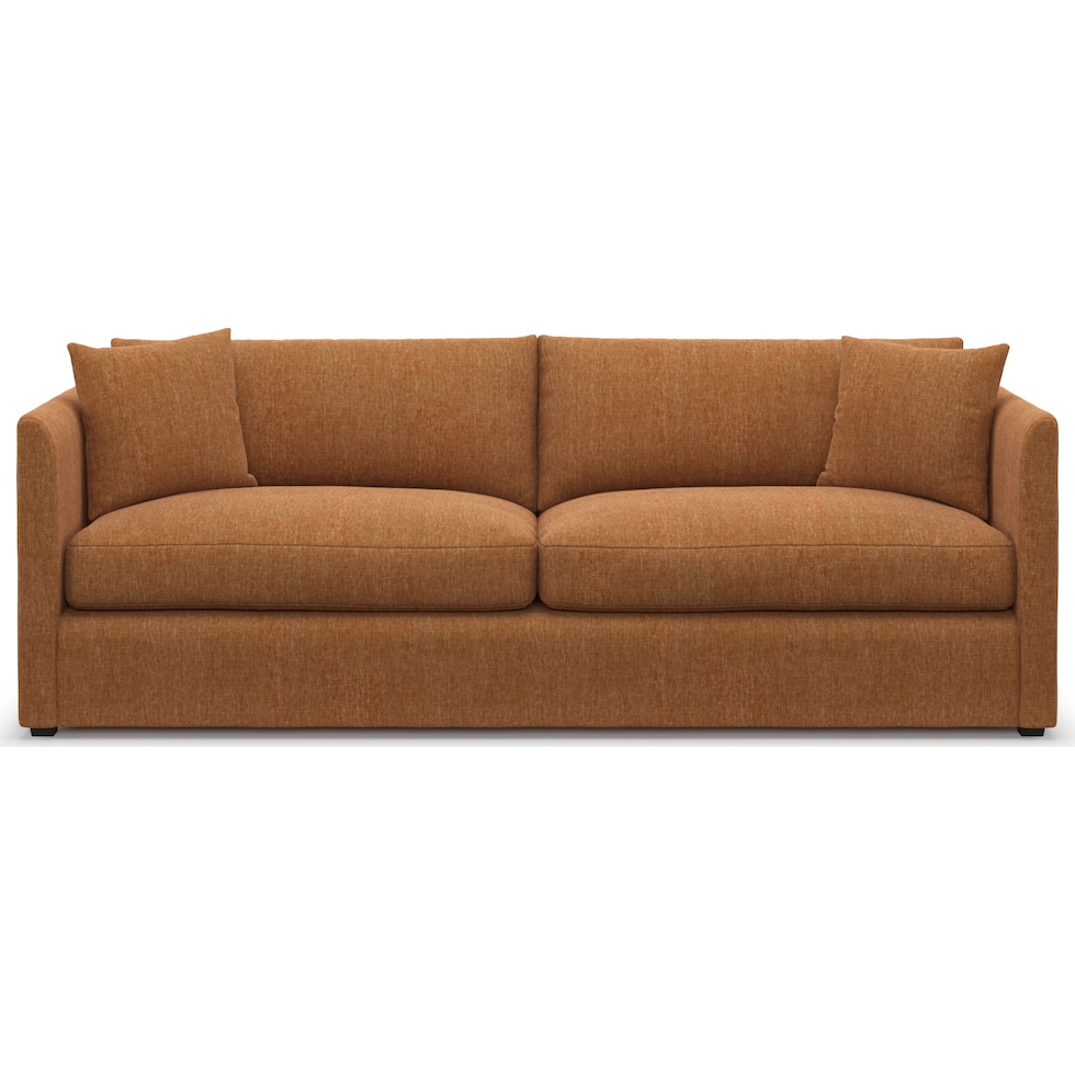 benji orange sofa   