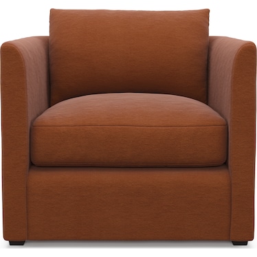 Benji Foam Comfort Accent Chair - Merrimac Brick
