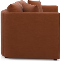 benji red loveseat   