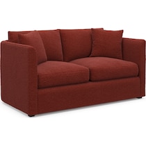 benji red loveseat   