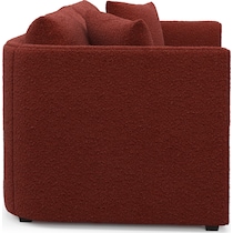 benji red loveseat   