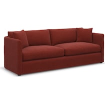 benji red sofa   