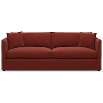 benji red sofa   