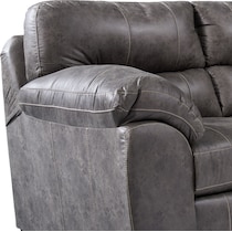 bennett gray loveseat   