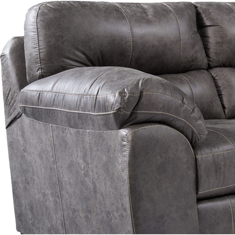 bennett gray sofa   