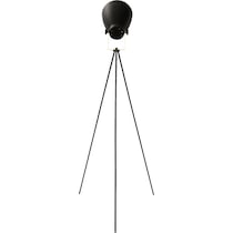 benoit black gold floor lamp   