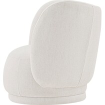 benson cream accent chair   