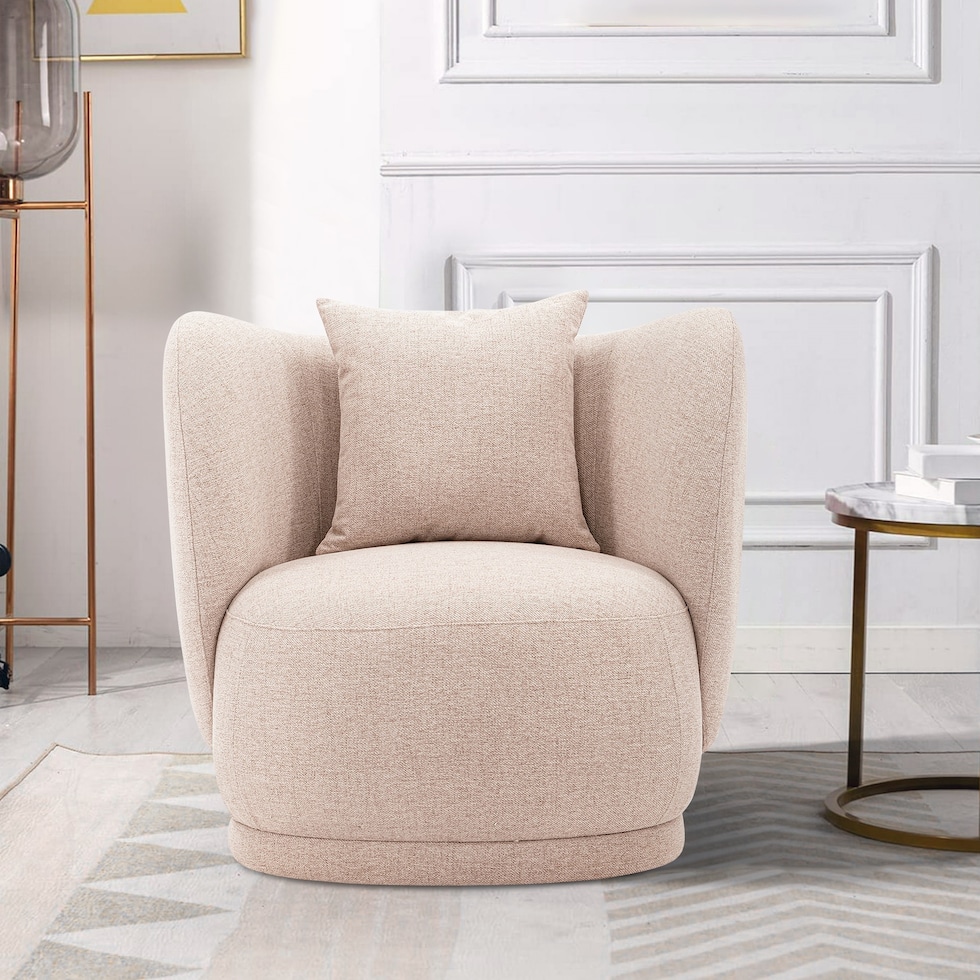 benson wheat accent chair   