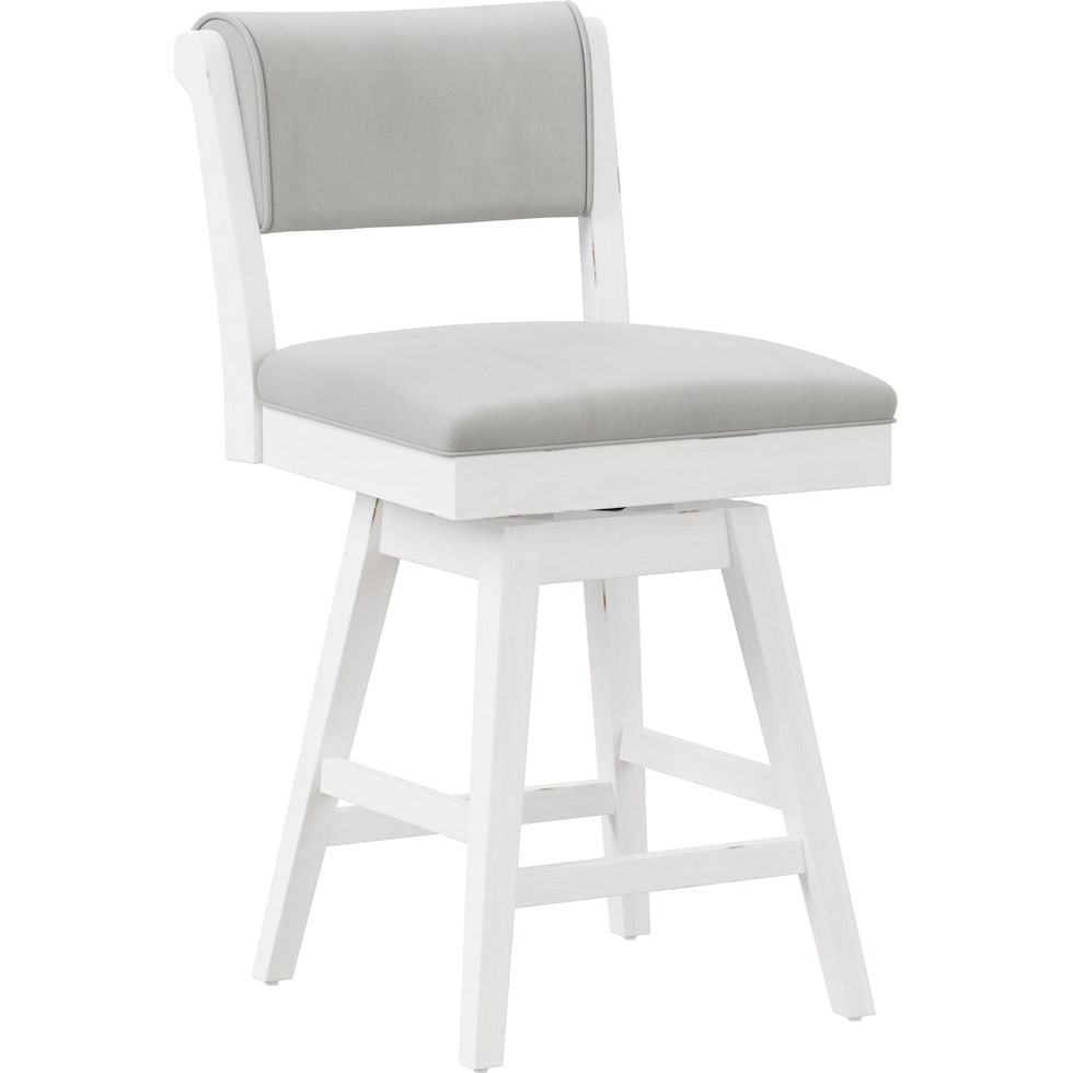 berea white counter height stool   