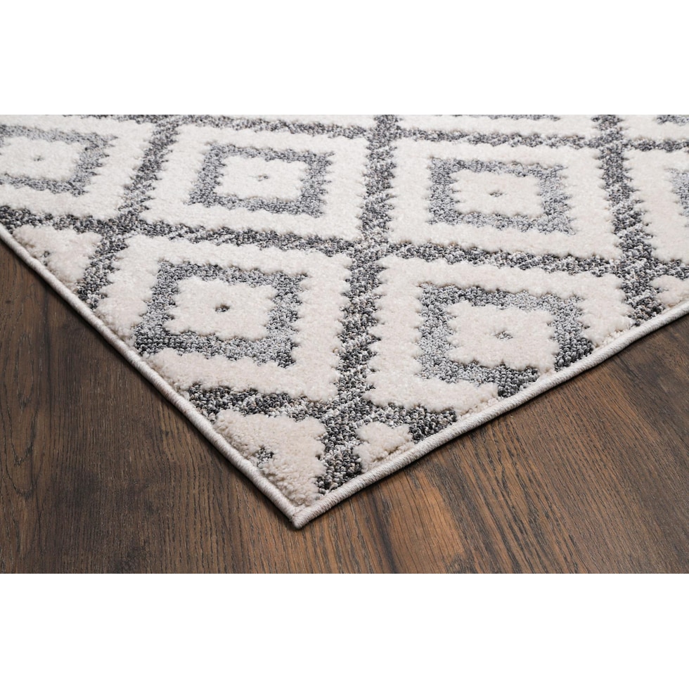 bergamo cream gray area rug  x    