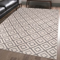 bergamo cream gray area rug  x