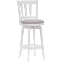 berger white bar stool   