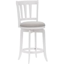 berger white counter height stool   