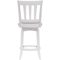 berger white counter height stool   