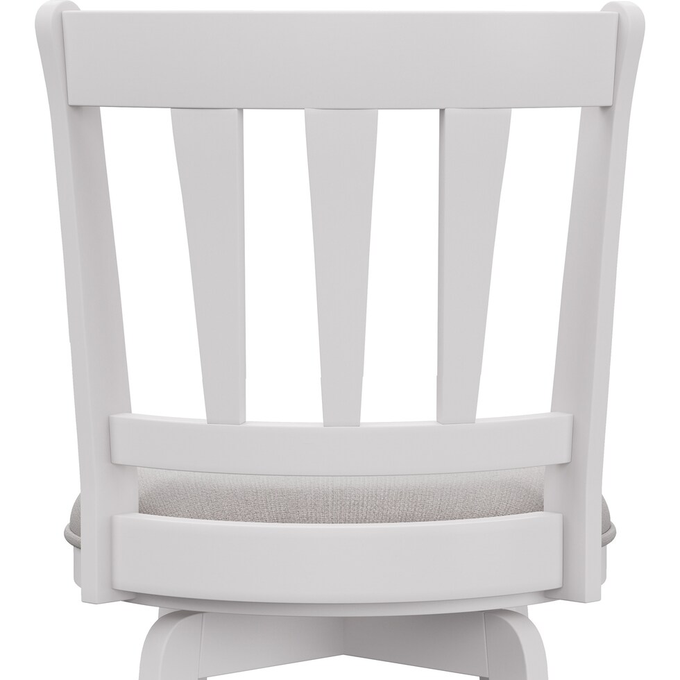 berger white counter height stool   