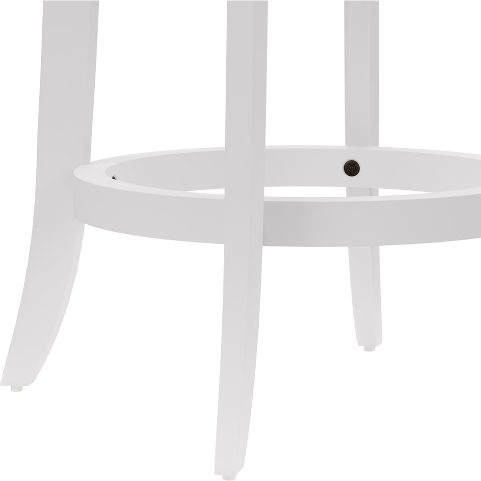 berger white counter height stool   