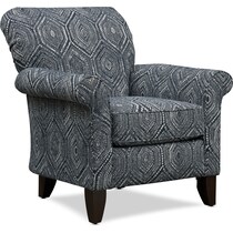 berkeley blue accent chair   