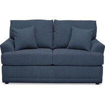 berkeley blue loveseat   