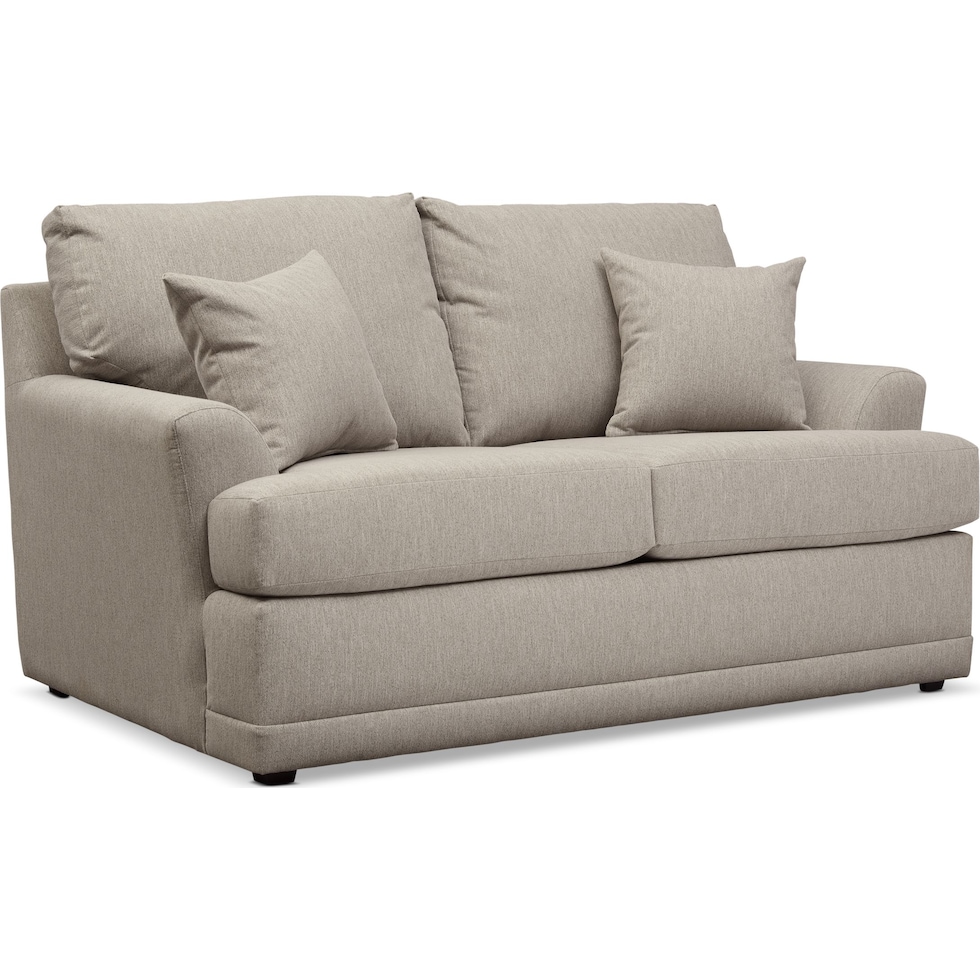 berkeley gray loveseat   